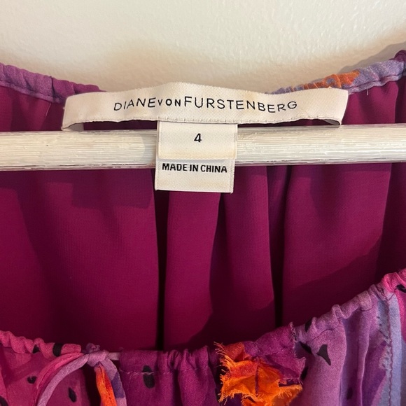 💗💗💗 💯 Silk DVF Dress 👗 - Picture 4 of 4